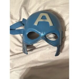 2011 Hasbro Marvel Captain America The First‎ Avenger Hero Blue Mask Halloween